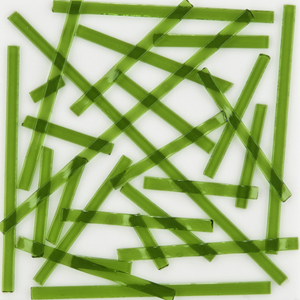 Moss Green Transparent Noodle Fusible 96 COE link