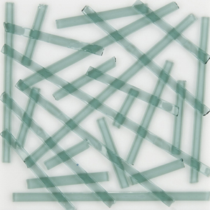 Sea Green Transparent Noodle Fusible 96 COE link