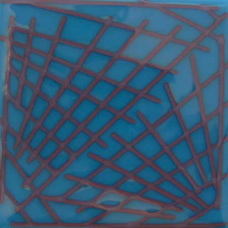 Red Reactive Opal Stringer Fusible 96 COE link