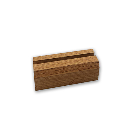 Oak Glass Art Stand 4 in. link