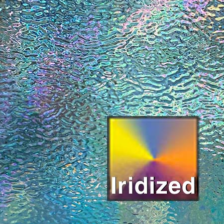 Tahitian Blue Ripple Iridized link