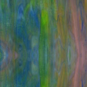 Medium Purple/ Dark Blue/ Yellow-Green Opal link