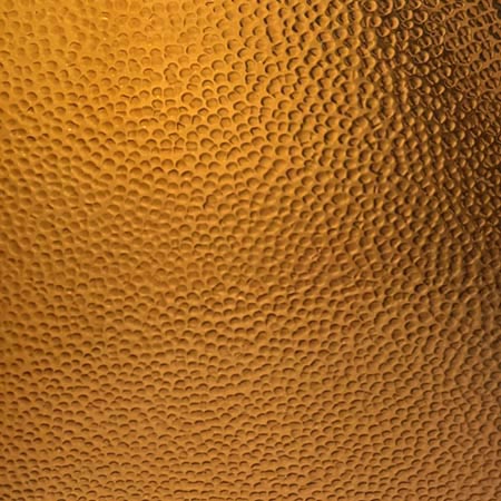 Orange Peel Transparent Hammered photo
