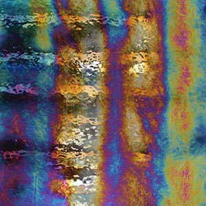Wissmach 96 COE Black Luminescent Fusible link