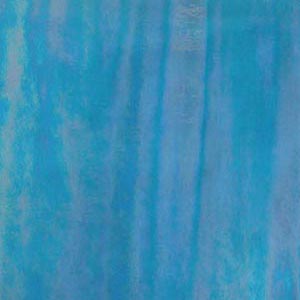 Wissmach 96 COE Deep Sky Blue Transparent Luminescent Fusible link