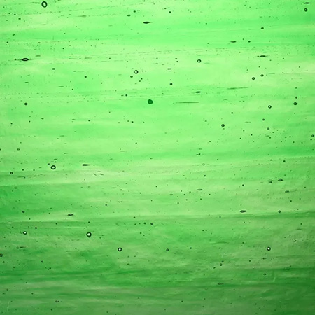 Wissmach 96 COE Irish Green Transparent / Crystal Fusible link