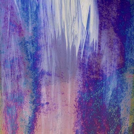 Crystal/ Dark Blue/ Transparent Luminescent Fusible photo