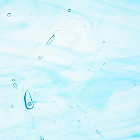 Wissmach 96 Crystal/ Sea Blue Transparent Fusible link