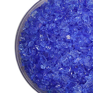 Cornflower Blue Transparent Coarse Frit 96 COE link