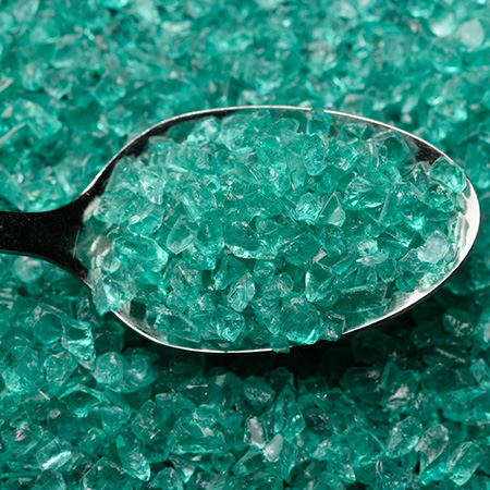 Turquoise Green Transparent Coarse Frit 96 COE link