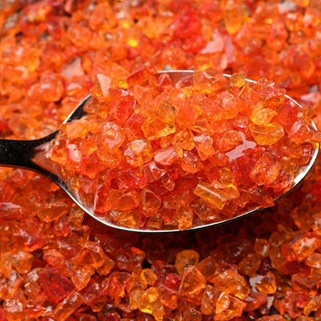 Orange/ Red Transparent Coarse Frit 96 COE link
