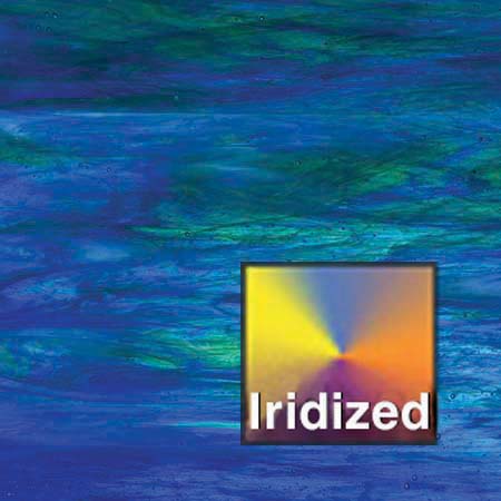 Ocean  Iridized (Dark Blue/ Medium Green Wisspy Opal Iridized) link