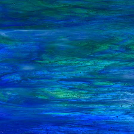 Ocean  (Dark Blue/ Medium Green Wisspy Opal) link