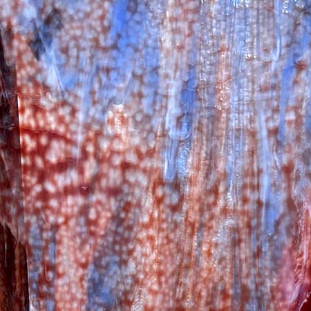 Burgundy/ Dark Blue/ White Wispy Opal Mystic link