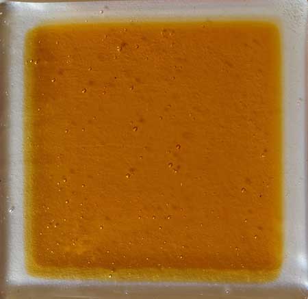 Y96 Honey Cathedral Fusible 96 COE link