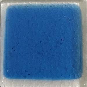 Y96 True Blue Cathedral Fusible 96 COE link