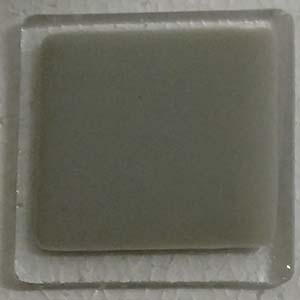 Y96 Elephant Gray Opal Fusible 96 COE link
