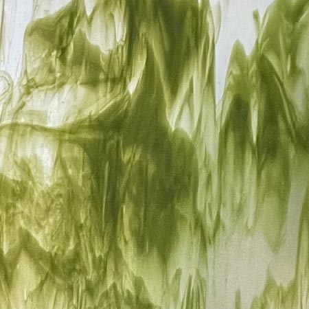 Y96 Clear/ Fern Green Fusible 96 COE photo