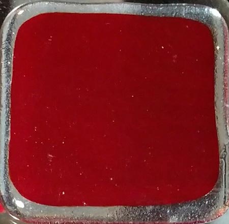 Y96 Red Cathedral Fusible 96 COE link