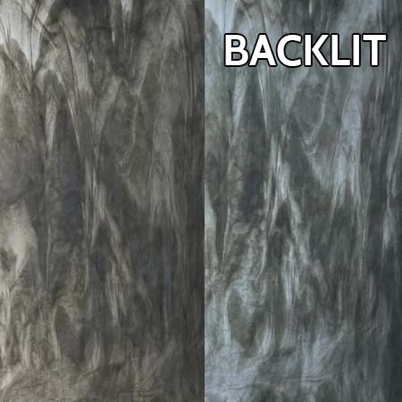 White Opal/ Steel Gray Stipple link