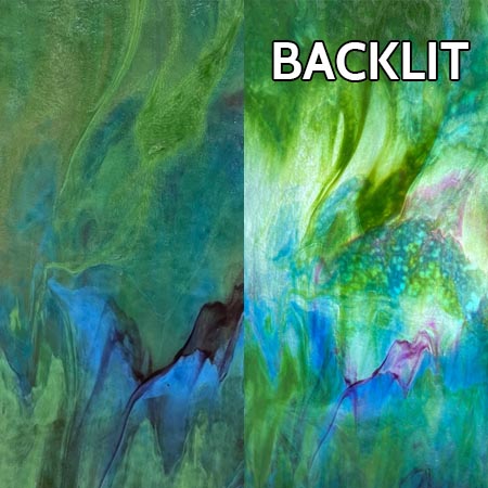 Pale Green/ Copper Blue/ Gold Purple/ Dark Green Stipple link