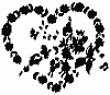 Rub'N'Etch Floral Hearts link