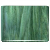 Mint Opal/ Deep Forest Green Transparent Double Rolled Fusible 90 COE link