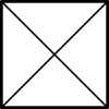 1 in. Square Bevel Clear link