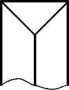 1 x 2 in. Rectangle Bevel Clear link