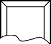 4 x 6 in. Rectangle Bevel Clear link