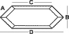 12-3/8 long x 4-1/4 in. wide Double House Bevel link