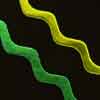 6 mm Wavy Black Standard Dichroic 90 COE link