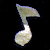 Music Note Black Dichroic 90 COE link