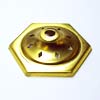 Vase Cap 3 in. Vented Brass 6-Sided link