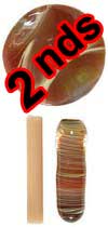 Seconds Caramel Borocolour Rod 33 COE (sold by the pound) link
