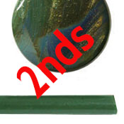 Seconds Mystery Aventurine Borocolour Rod 33 COE (sold by the pound) link