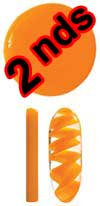 Seconds Goldenrod Borocolour Rod 33 COE (sold by the pound) link