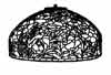 Oriental Poppy Dome (26 in.) Lamp Mold Kit 1332 pieces link